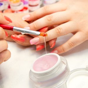 Acrylic Nail Extensions and Gel Polish
